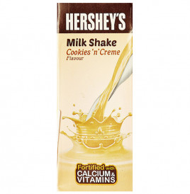 Hershey's Milk Shake Cookies 'n' Creme Flavour  Tetra Pack  200 millilitre